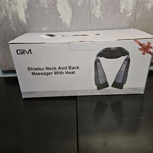 Shiatsu Neck and Back Massager with Heat - Black